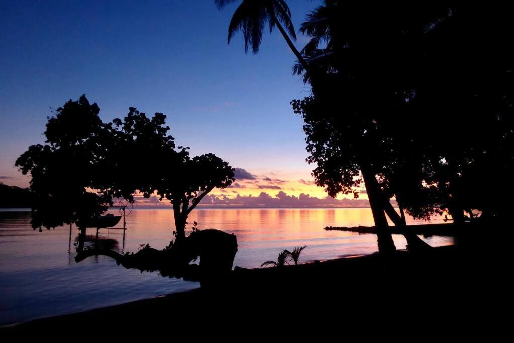 Raiatea, Opoa, Fare Reve, Bord De Mer Villa Exterior photo